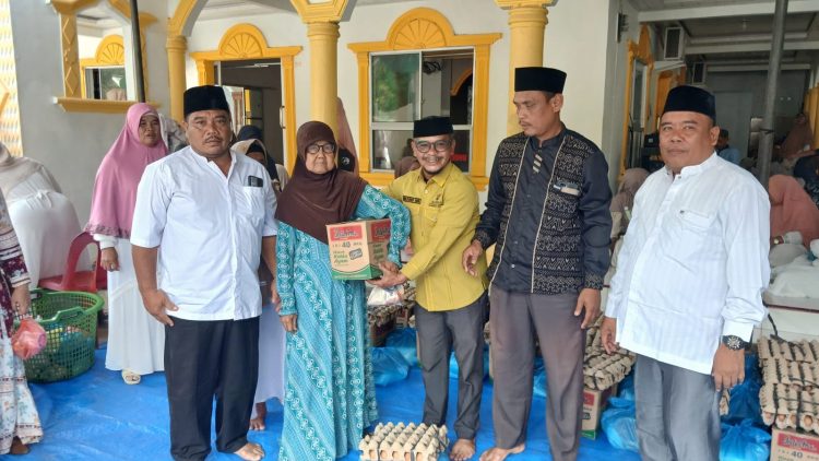 Dzikir Akbar Sukadame BAZNAS Labusel Salurkan 30 Paket Sembako