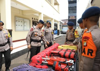 Detasemen Gegana Brimob Metro Jaya Gelar Apel Kesiapsiagaan SAR, Antisipasi Bencana