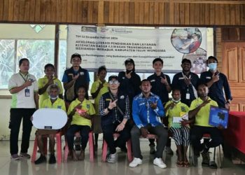 TEP UI Integrasikan Sistem Posyandu 5 Meja dengan Layanan Kesehatan Gigi dan Mulut di Papua Barat