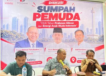 Pemuda Patriot dan Digdaya Indonesia Evaluasi Kebijakan Prabowo-Gibran Lewat Diskusi Publik