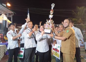Taklukkan BPN 3-0 Tim Putra DPRD Padangsidimpuan Juara PBVSI Cup I