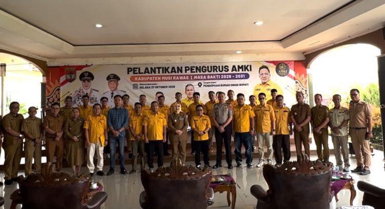 AMKI Musi Rawas Periode 2026–2031 Resmi Dilantik, Profesionalisme Media Jadi Tantangan