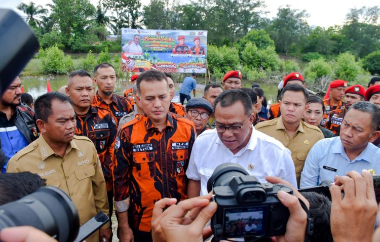 Pemuda Pancasila Sumut Tanam 100.000 Pohon Dukung Gerakan Tobat Ekologis Nasional
