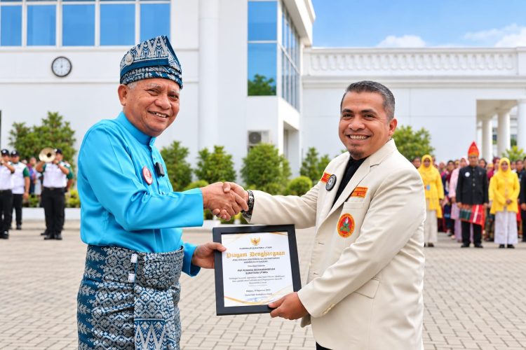 Pemuda Muhammadiyah Sumut Raih Penghargaan Pemuda Inspiratif dari Gubernur