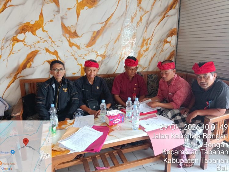 Kesbangpol Tabanan Monitoring LBH Reclassering dan Media Radar007 Perkuat Koordinasi Kelembagaan