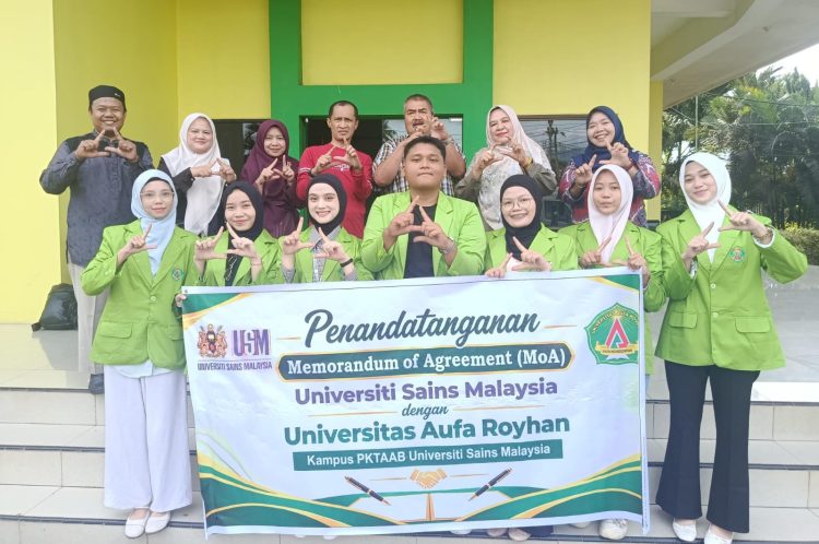 Universitas Aufa Royhan Perkuat Kerja Sama Internasional dengan Universiti Sains Malaysia