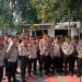 Brimob Polda Metro Jaya Kawal Pelayanan Aksi Unjuk Rasa di Depan Gedung DPR/MPR, Pastikan Aman dan Kondusif