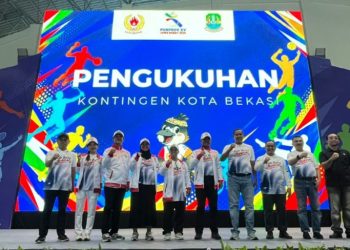 Kota Bekasi Kukuhkan 1.154 Atlet, Targetkan 200 Emas dan Juara Umum Porprov Jabar 2026